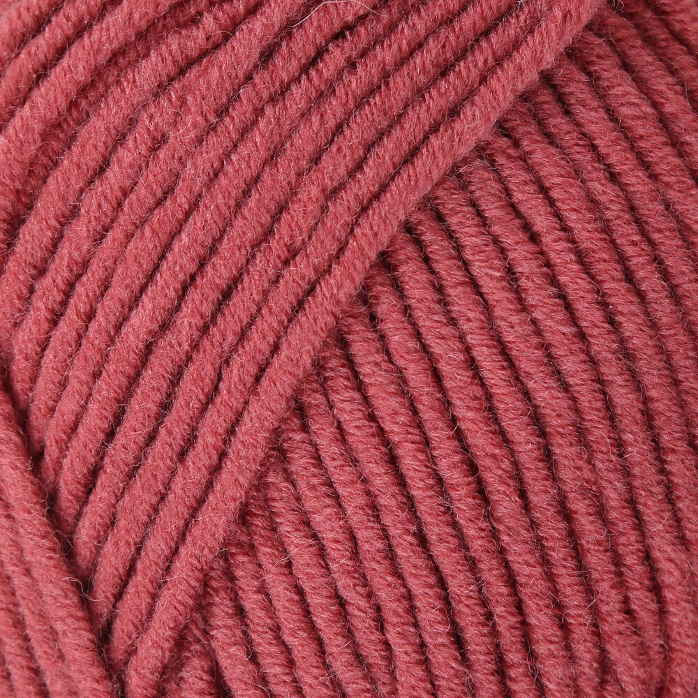 Yarnart  Merino Bulky Bordo El Örgü İpi - 570