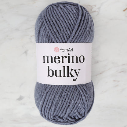 Yarnart  Merino Bulky Gri El Örgü İpi - 3088