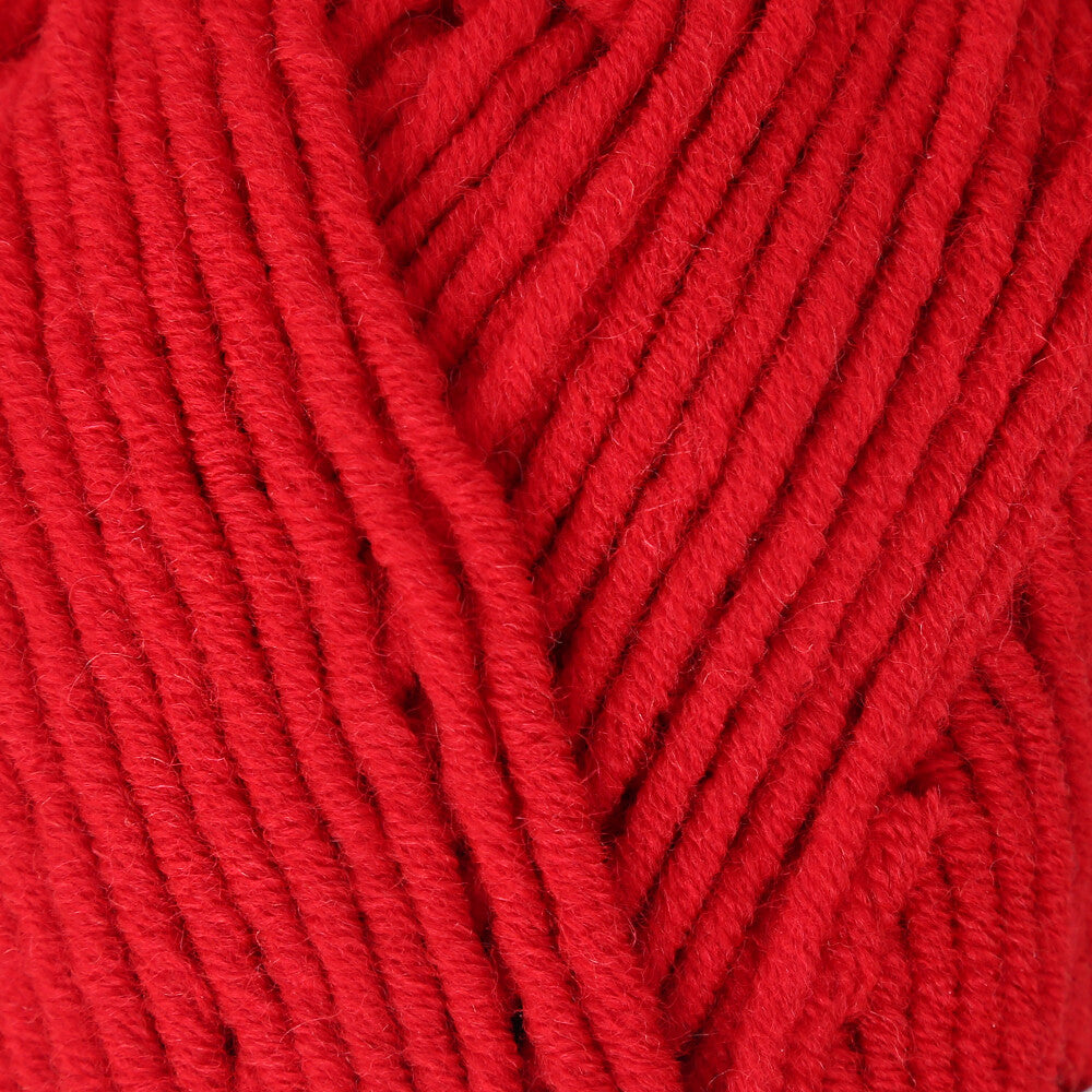 YarnArt Merino Bulky Kırmızı El Örgü İpi - 156