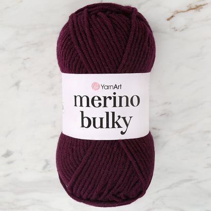 YarnArt Merino Bulky Mor El Örgü İpliği - 10094