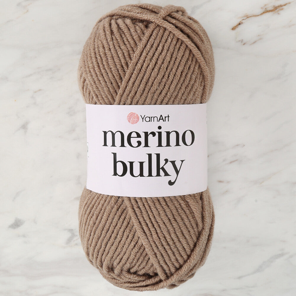 Yarnart Merino Bulky Bej El Örgü İpliği - 218