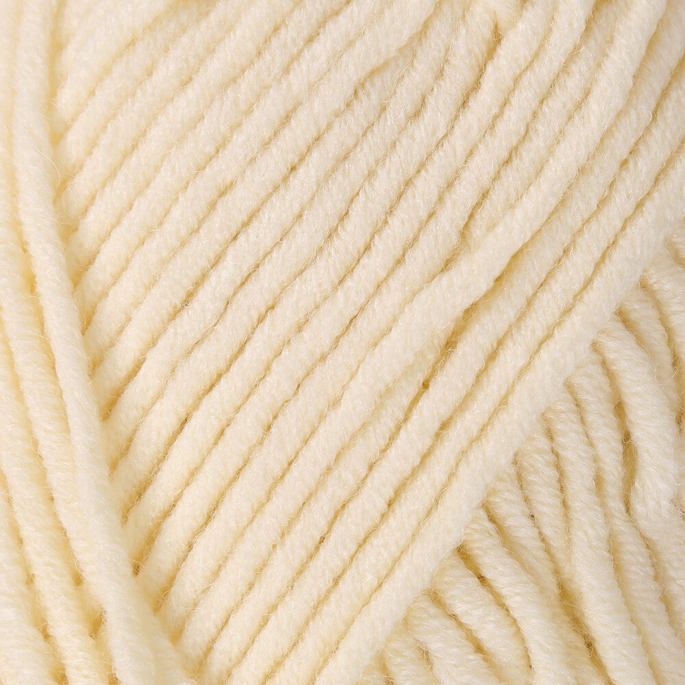 Yarnart  Merino Bulky Krem El Örgü İpi - 7003