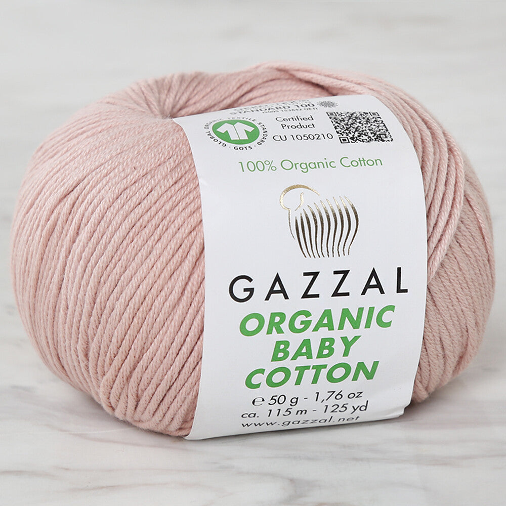 Gazzal Organic Baby Cotton Somon Bebek Yünü - 416