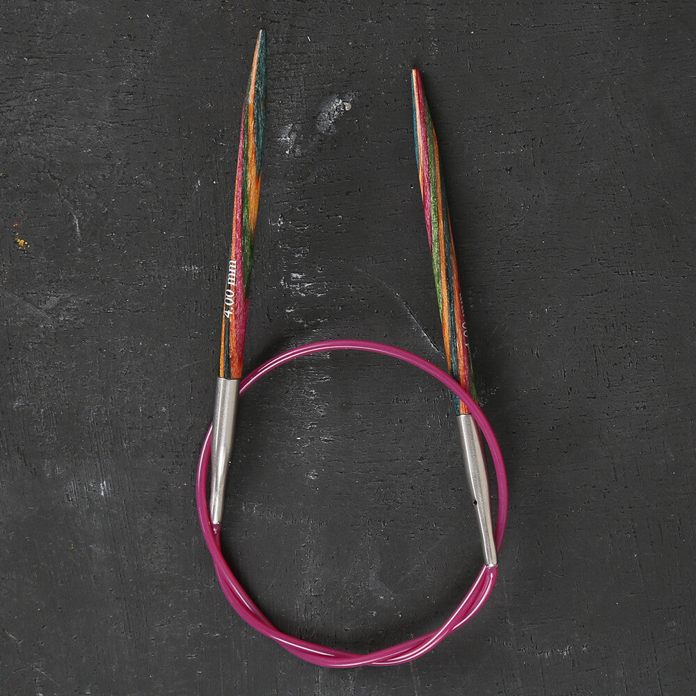 KnitPro Symfonie 4 mm 40 cm Misinalı Şiş - 20309