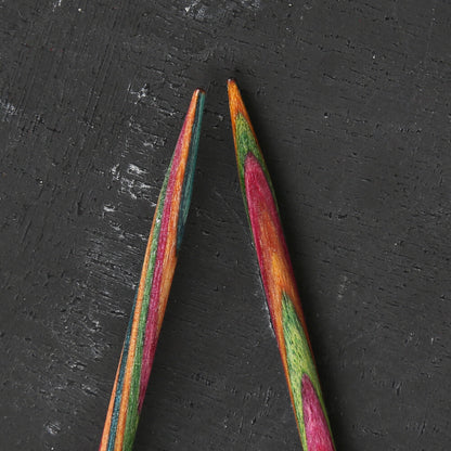 KnitPro Symfonie 4 mm 100 cm Ahşap Misinalı Şiş - 21352