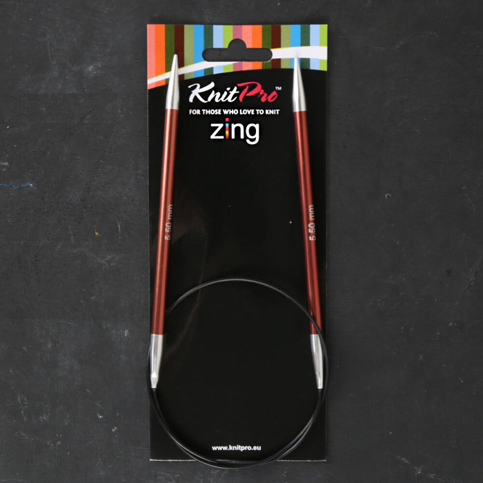 Knitpro Zing 5,5 Mm 60 Cm Misinalı Şiş - 47102