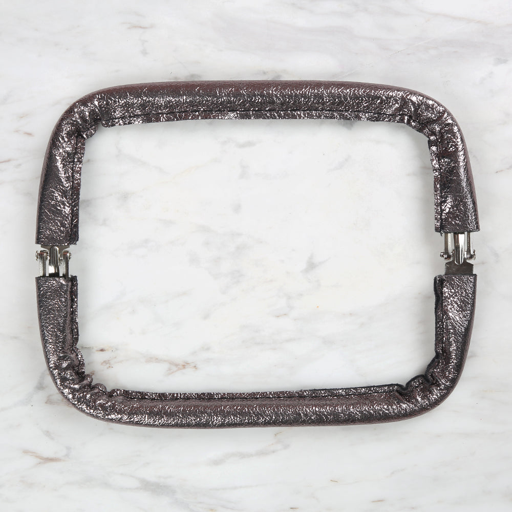 Knitme Gizli Burs 22 cm Gri BA-0024