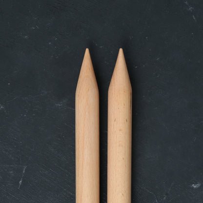 KnitPro Jumbo Birch Huş Ağacı 20 mm 40 cm Örgü Şişi  - 35290