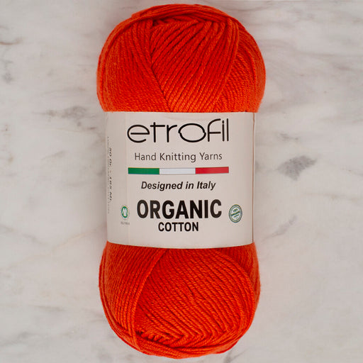 Etrofil Organic Cotton 50gr Turuncu El Örgü İpi - EB037