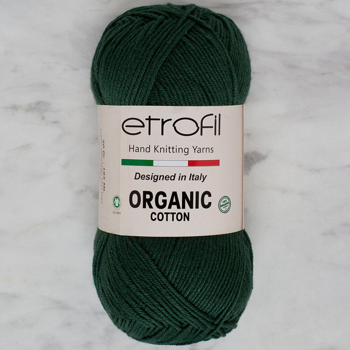 Etrofil Organic Cotton 50gr Yeşil El Örgü İpi - EB044