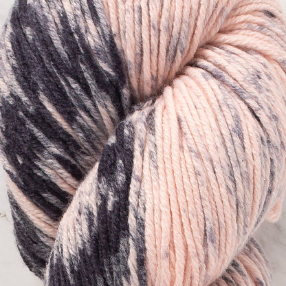 Etrofil Baby Cashmere Pembe - Gri Ebruli El Örgü İpliği - EL009