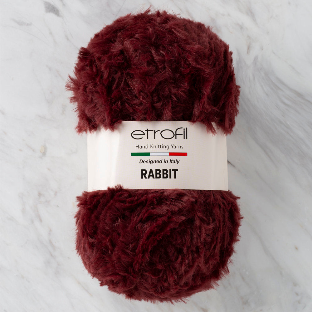 Etrofil Rabbit Bordo El Örgü İpliği - 70349 