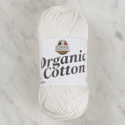 Etrofil Organic Cotton Beyaz El Örgü İpi - 71087