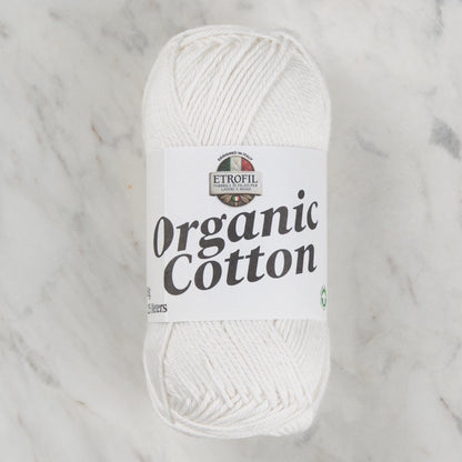 Etrofil Organic Cotton Beyaz El Örgü İpi - 71088