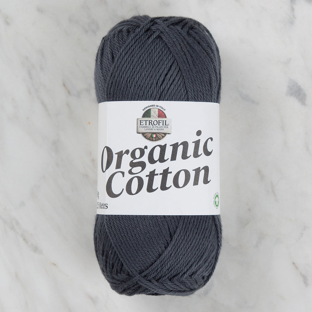 Etrofil Organic Cotton Gri El Örgü İpi - 79216