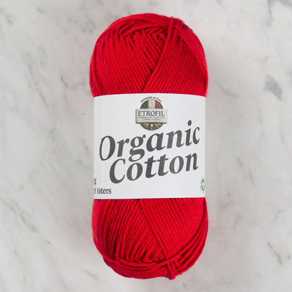 Etrofil Organic Cotton Kırmızı El Örgü İpi - 72288