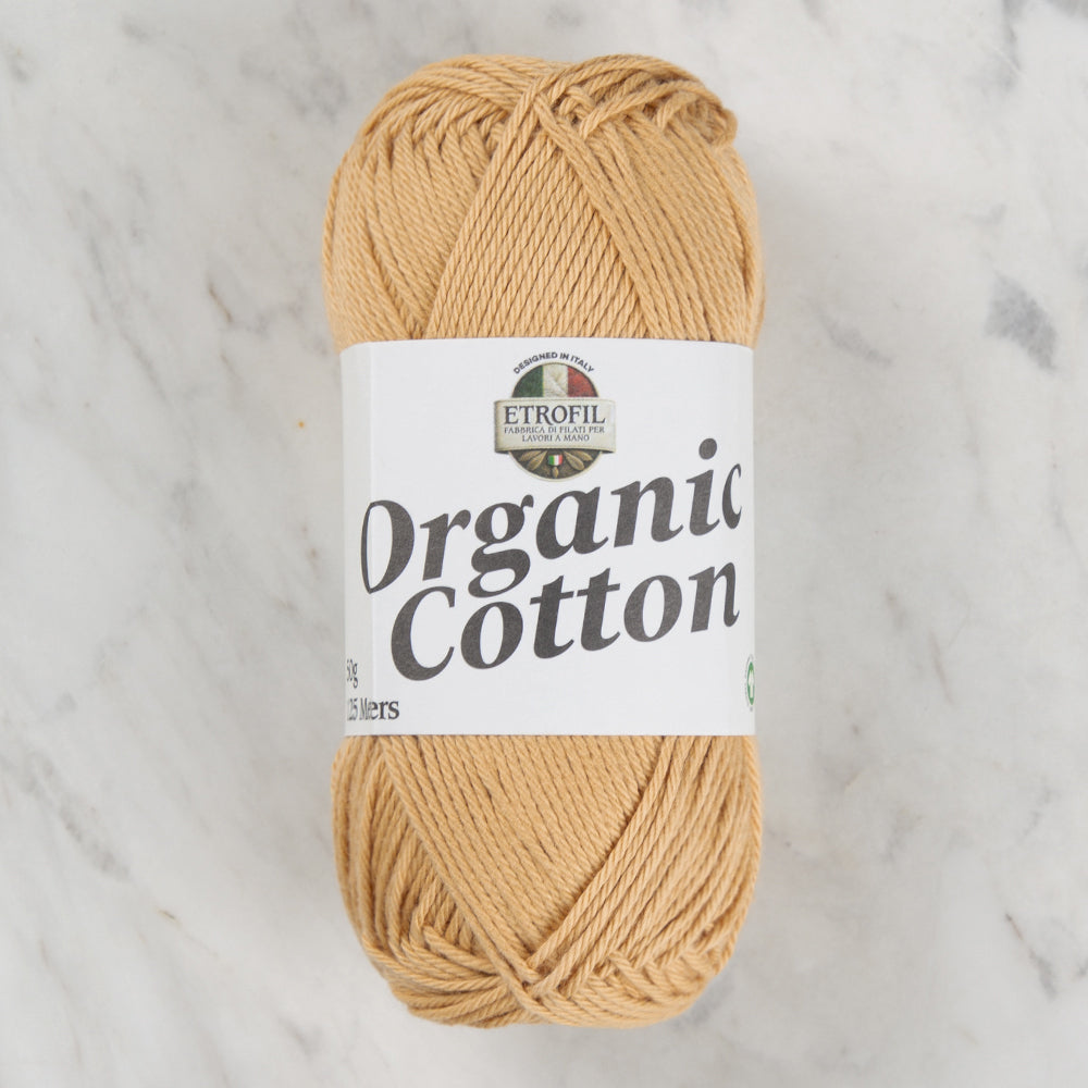 Etrofil Organic Cotton Bej El Örgü İpi - 77221