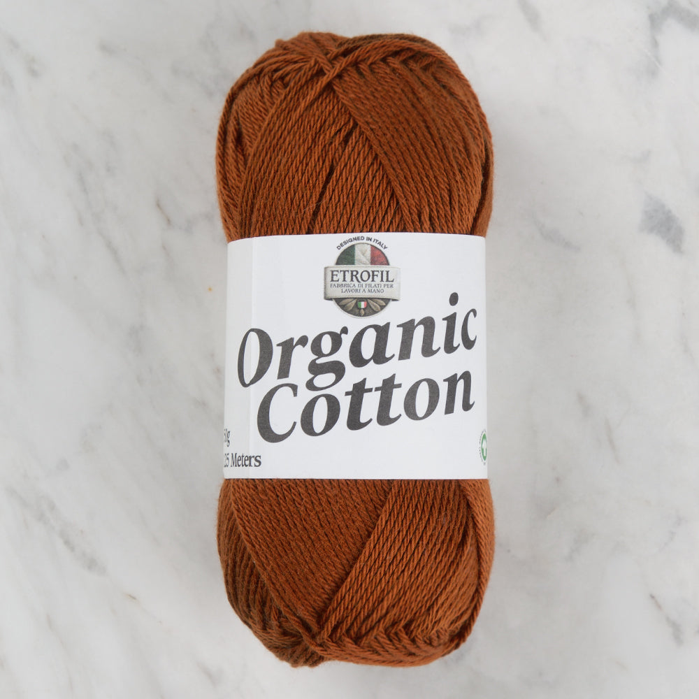 Etrofil Organic Cotton Tarçın El Örgü İpi - 77228