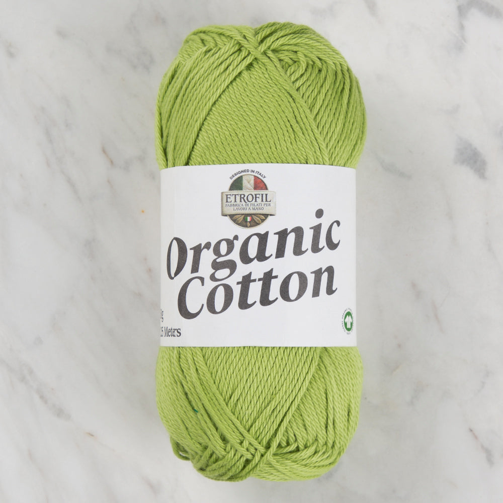 Etrofil Organic Cotton Yeşil El Örgü İpi - 74376