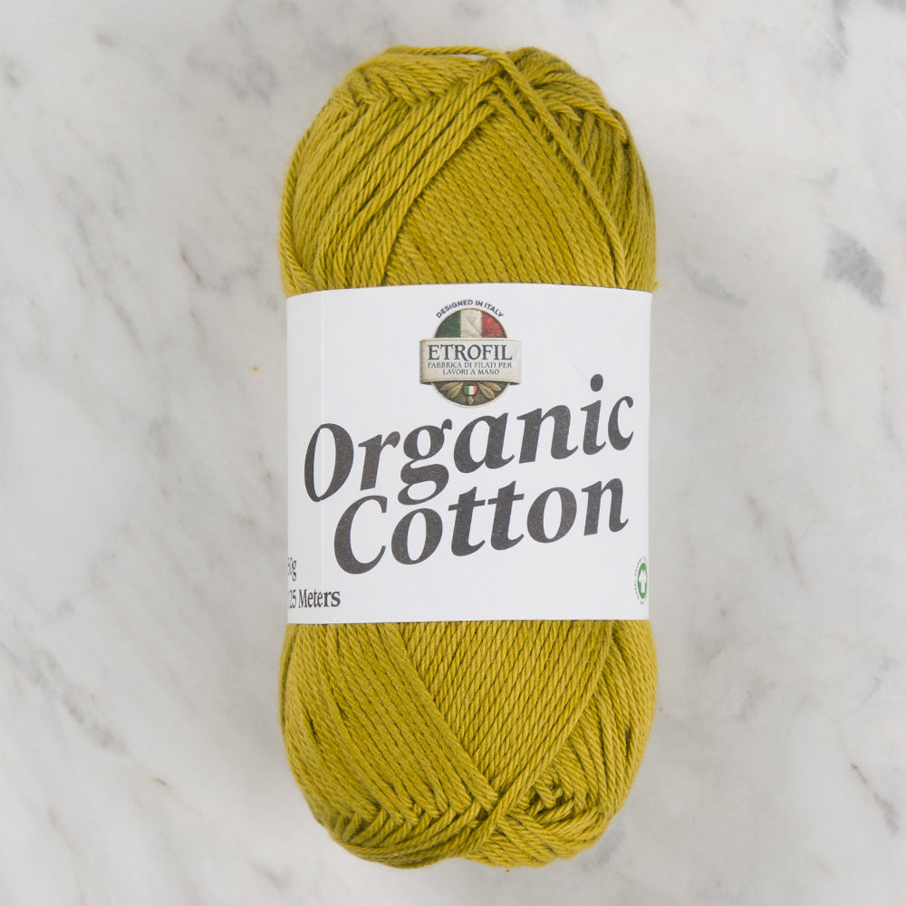 Etrofil Organic Cotton Yeşil El Örgü İpi - 74382