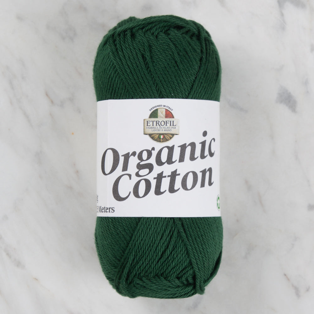 Etrofil Organic Cotton Yeşil El Örgü İpi - 74384
