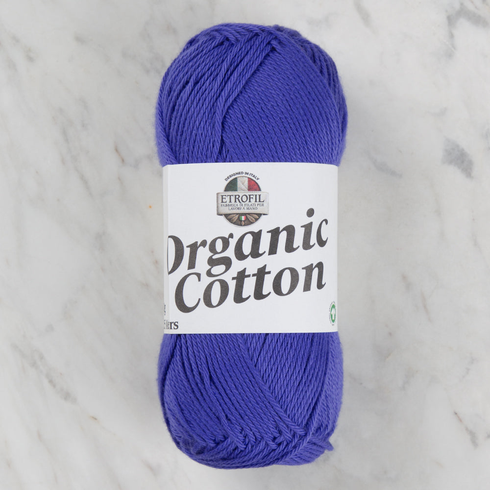 Etrofil Organic Cotton Mor El Örgü İpi - 76150