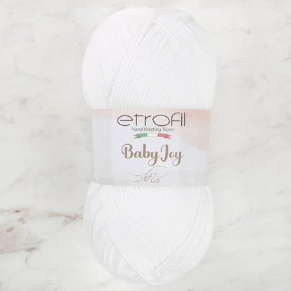 Etrofil Baby Joy Beyaz El Örgü İpi - 80001