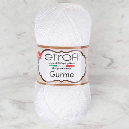 Etrofil Gurme Beyaz El Örgü İpi - 70171