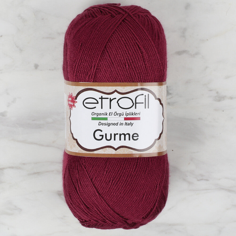 Etrofil Gurme Bordo El Örgü İpi - 73104