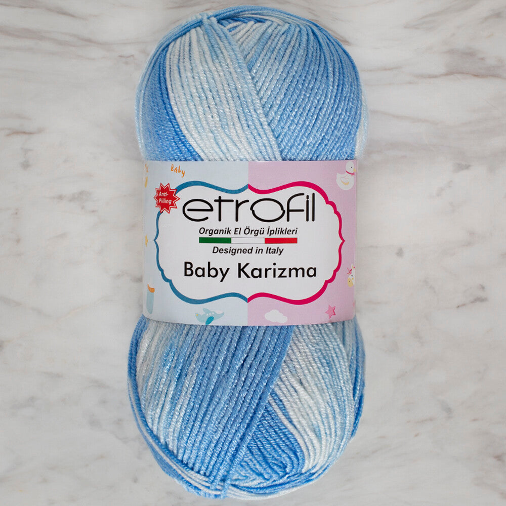 Etrofil Baby Karizma Ebruli El Örgü İpi - SE135