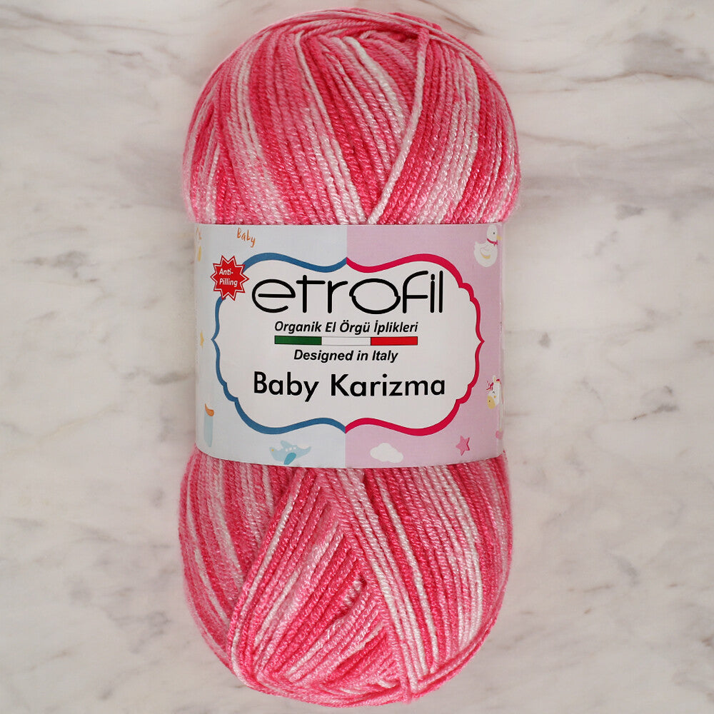 Etrofil Baby Karizma Ebruli El Örgü İpi - SE132
