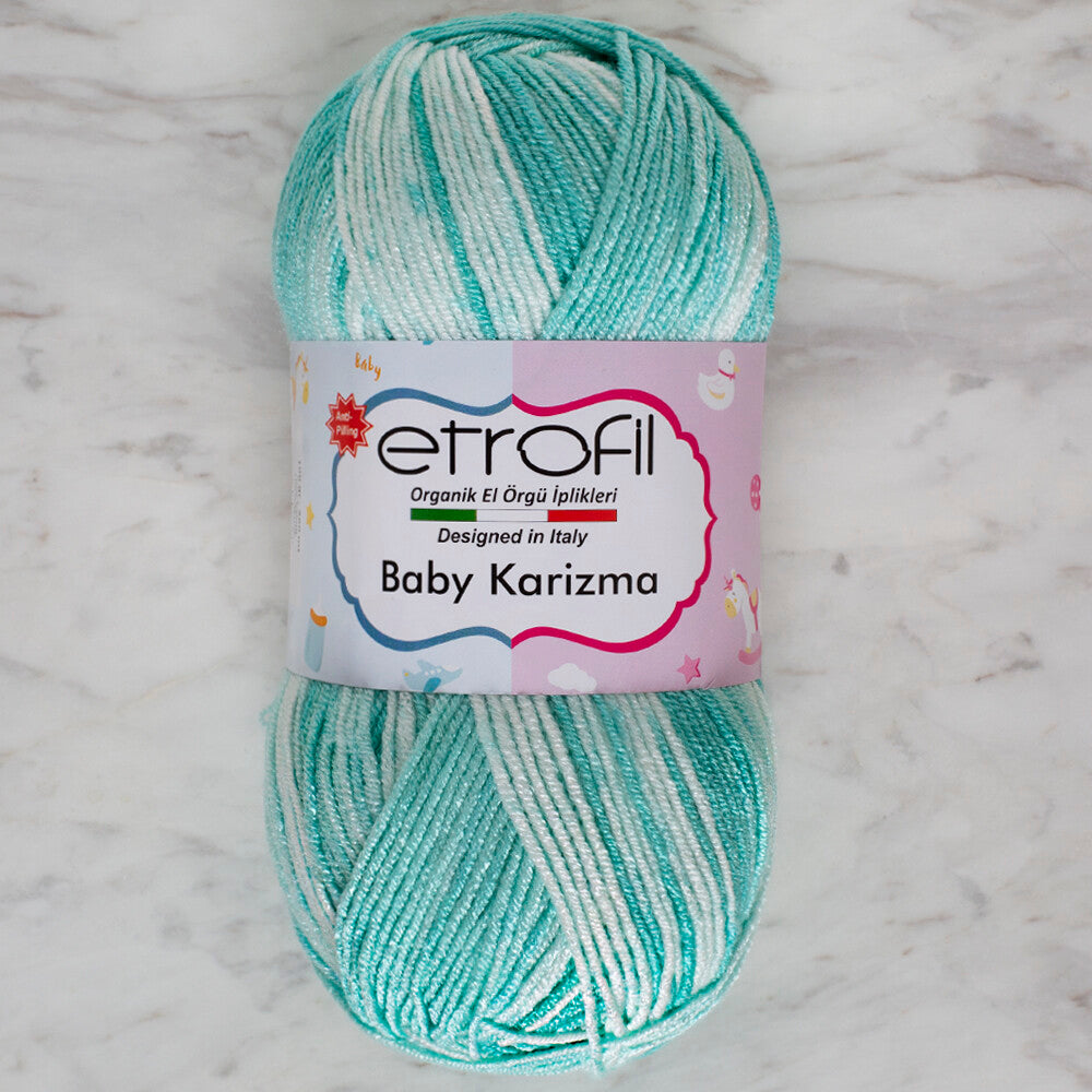 Etrofil Baby Karizma Ebruli El Örgü İpi - SE136