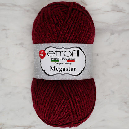 Etrofil Megastar Bordo El Örgü İpi - 73143