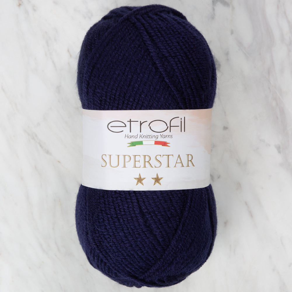 Etrofil Süperstar Lacivert El Örgü İpi - 75318