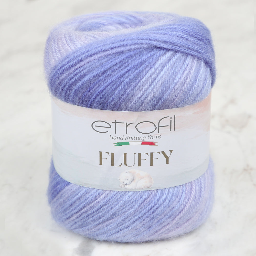 Etrofil Fluffy Mor El Örgü İpi - SE1149