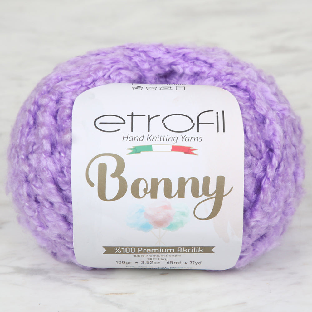 Etrofil Bonny Lila El Örgü İpi - 76096