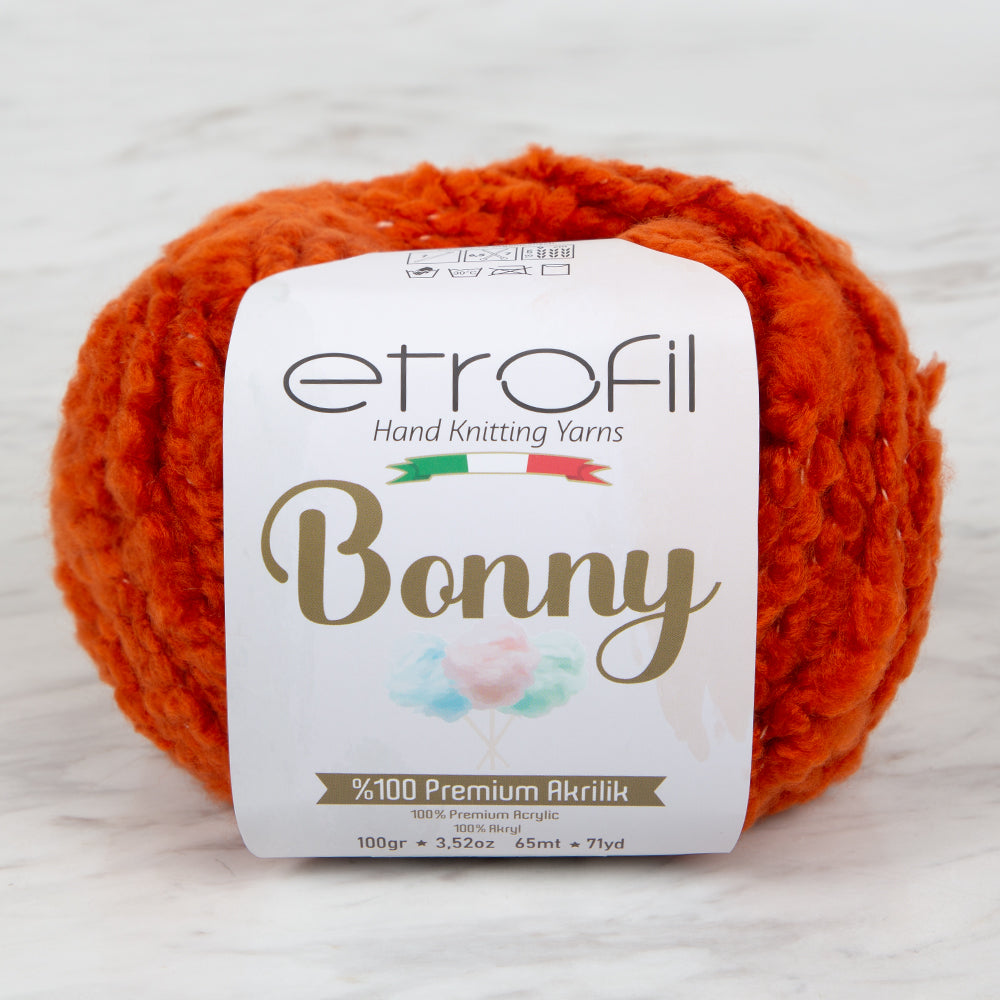 Etrofil Bonny Turuncu El Örgü İpi - 72006