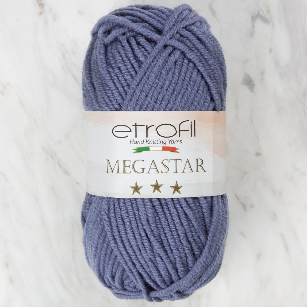 Etrofil Megastar Mavi El Örgü İpi - 75374