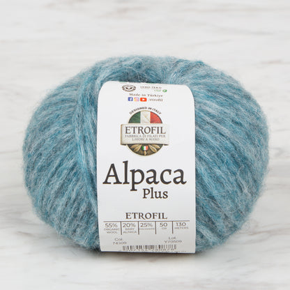 Etrofil Alpaca Plus Mavi El Örgü İpi - 74309