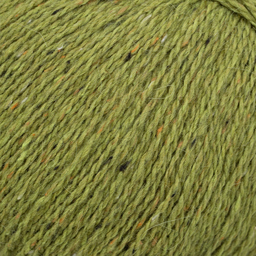 Etrofil Felted Tweed Yeşil El Örgü İpi - 74314