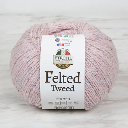 Etrofil Felted Tweed Pudra El Örgü İpi - 73419