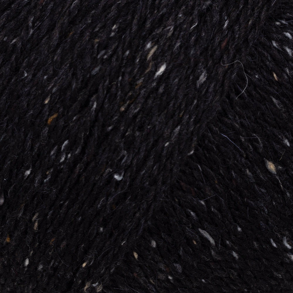 Etrofil Felted Tweed Siyah El Örgü İpi - 79182
