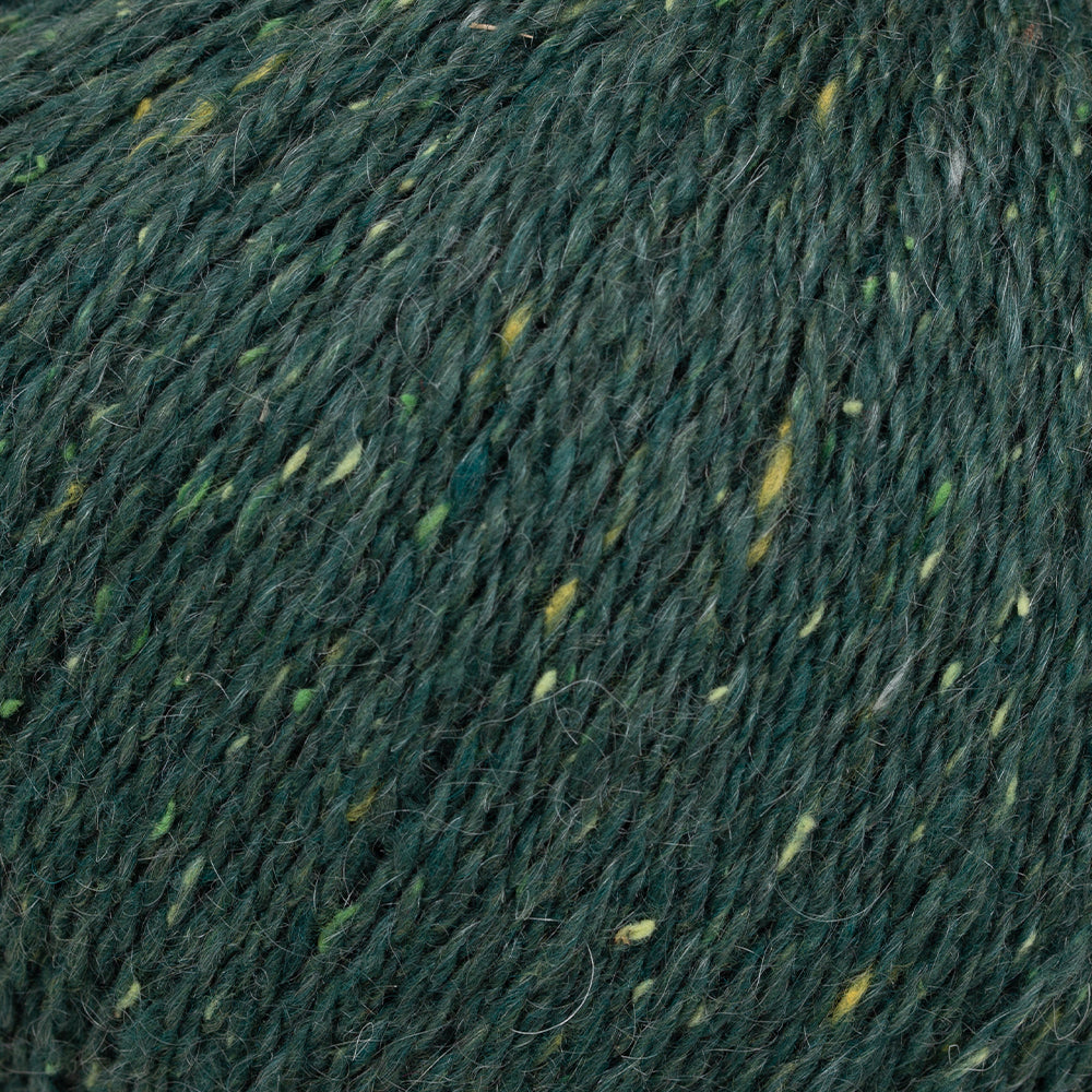 Etrofil Felted Tweed Yeşil El Örgü İpi - 74316