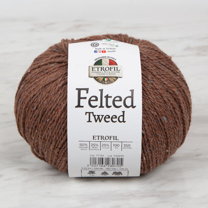 Etrofil Felted Tweed Tarçın El Örgü İpi - 77181