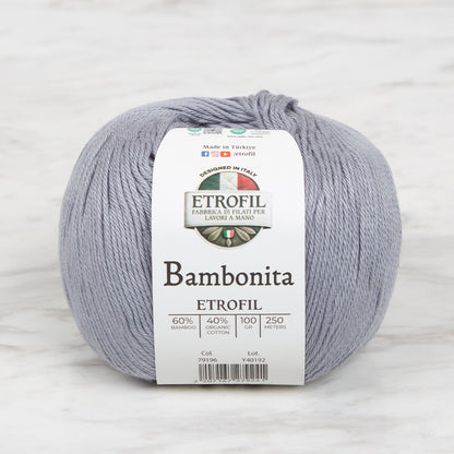 Etrofil Bambonita Gri El Örgü İpi - 79196