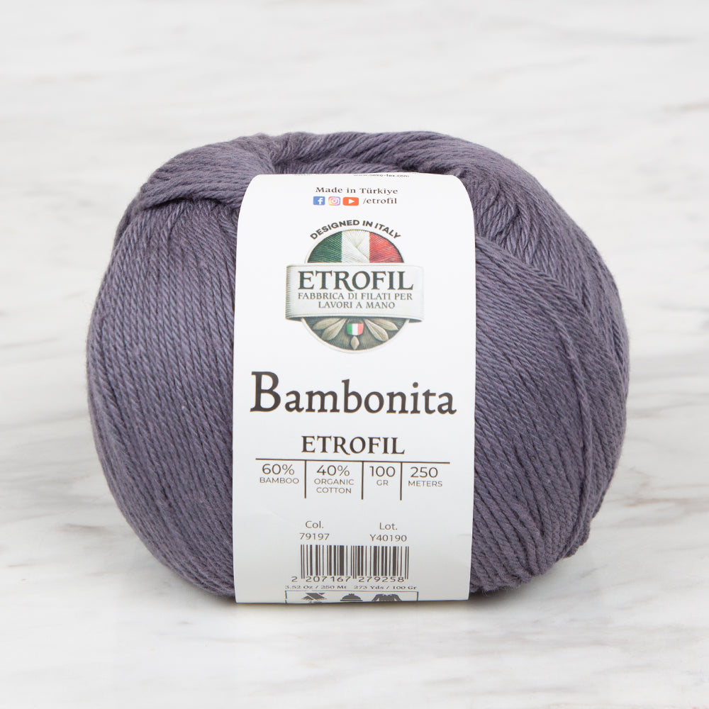 Etrofil Bambonita Lacivert El Örgü İpi - 79197