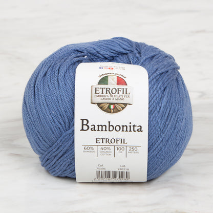 Etrofil Bambonita Mavi El Örgü İpi - 75396