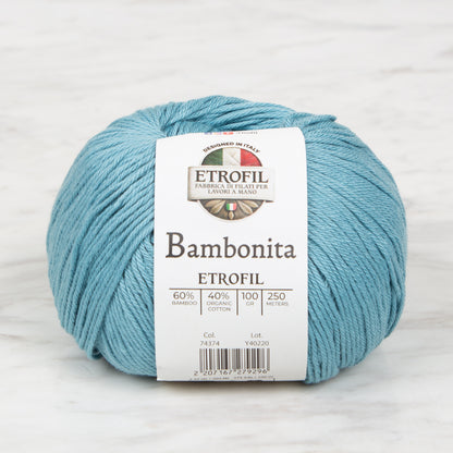 Etrofil Bambonita Turkuaz El Örgü İpi - 74374