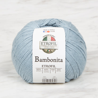 Etrofil Bambonita Turkuaz El Örgü İpi - 75338
