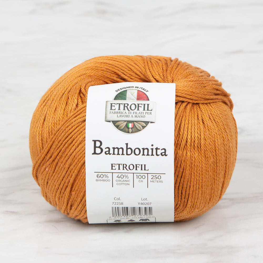 Etrofil Bambonita Sarı El Örgü İpi - 72258